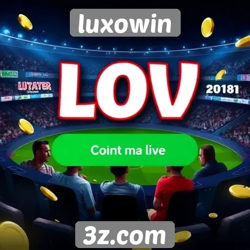 Jogos ao vivo no Luxowin atraem novos usuários